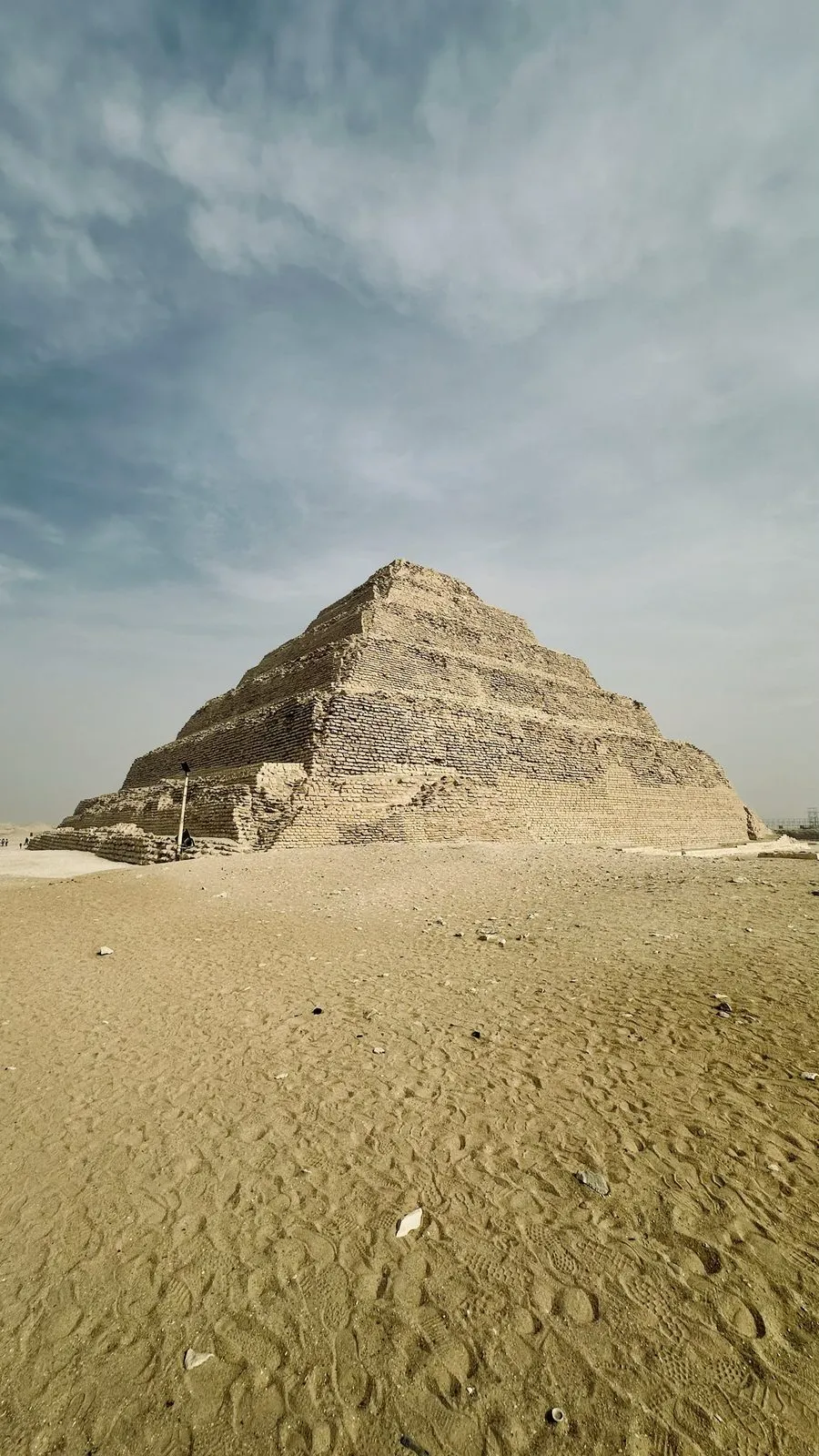 Djoser’s Step Pyramid, the oldest of them all