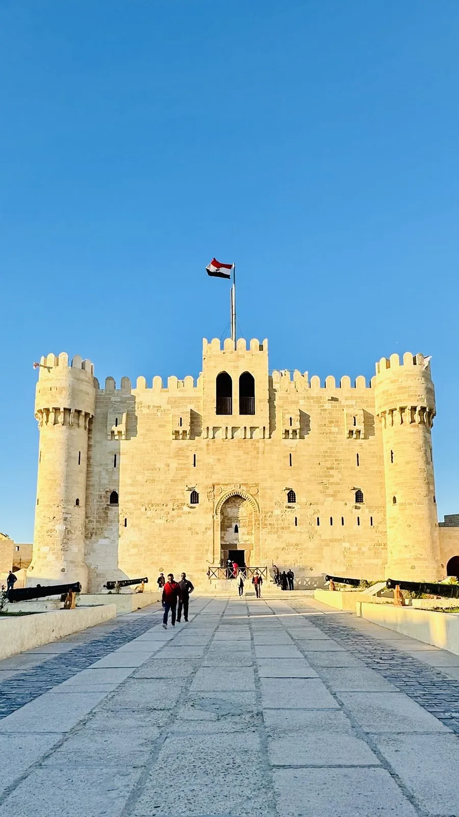 The Citadel of Qaitbay, on the site of the old lighthouse