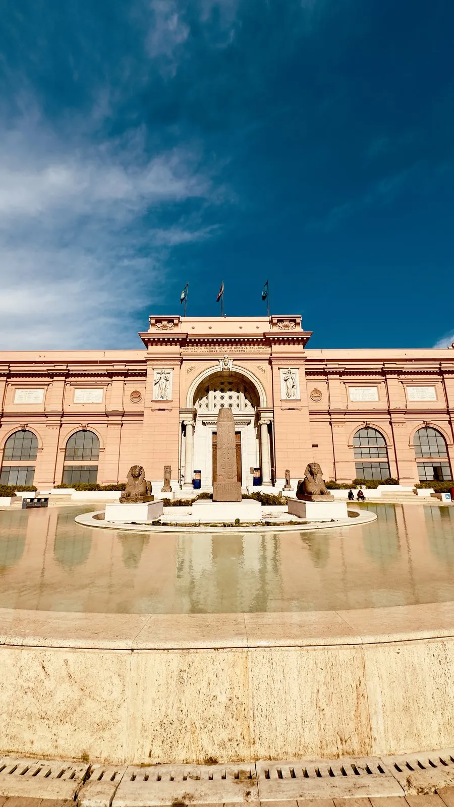 The old Egyptian Museum in Tahrir