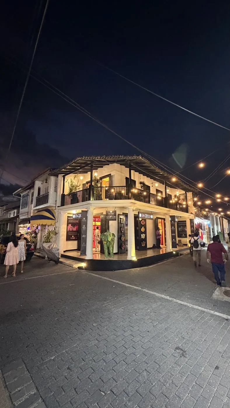 Spa Ceylon's colonial corner house and its green elephant