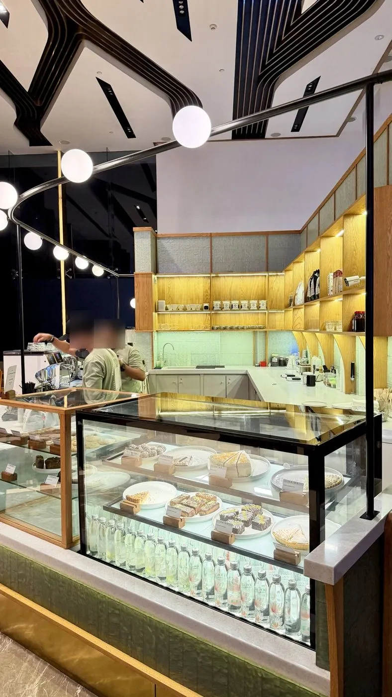 Grind's coffee bar and cake counter