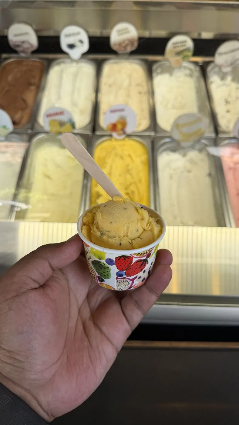 One scoop of tropical gelato, LKR 750